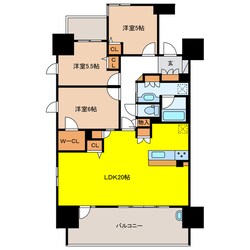 プレサンス ロジェ 岐阜 長良橋通りの物件間取画像